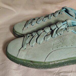 Puma Suede Classic XXI Sneakers – Mint Green – Women’s 8.5 – New